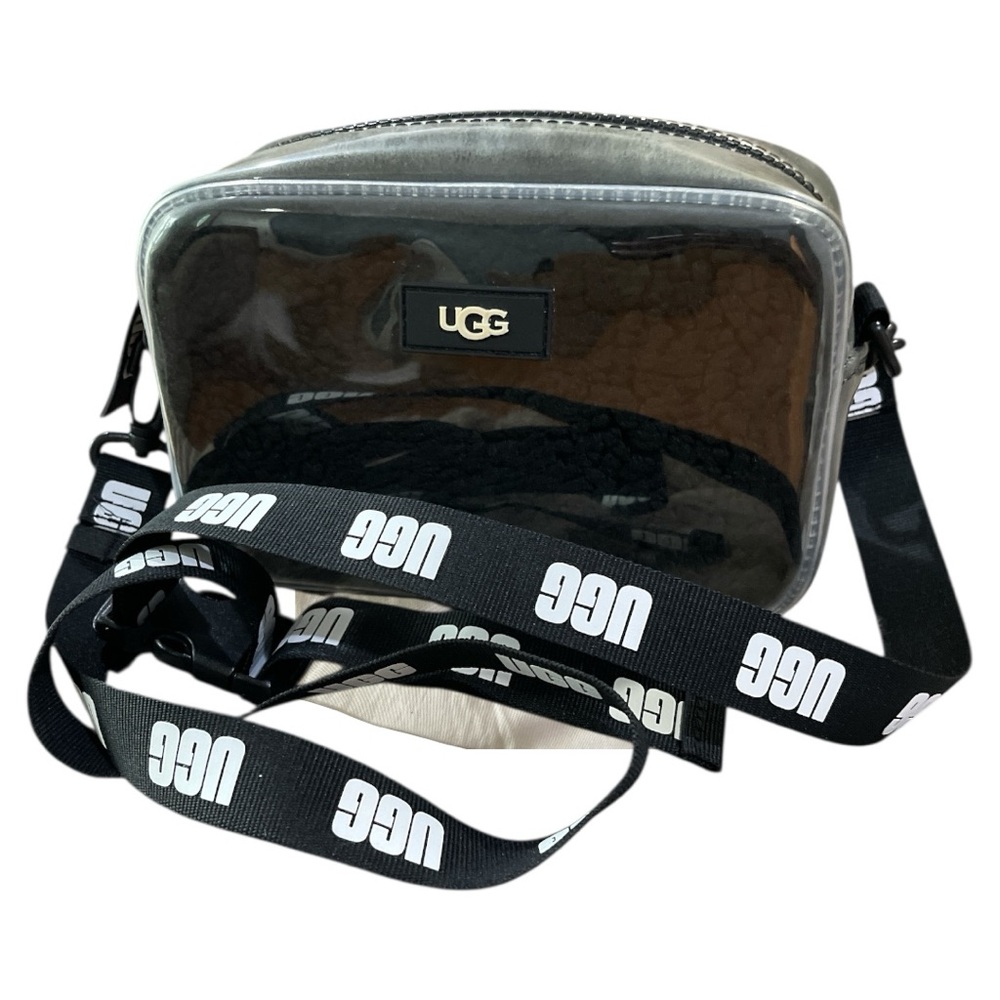 UGG Black Crossbody Bag with Adjustable Strap